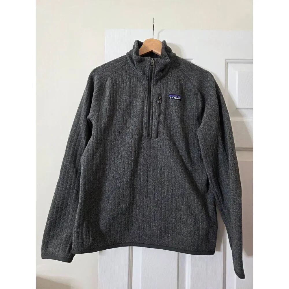 Patagonia better sweater rib knit 1/4-Zip Size S
